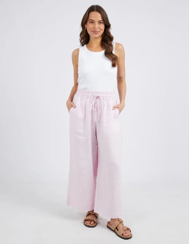 Elm Lifestyle Dionne Wide Leg Pant Comfortable Fleece Pants