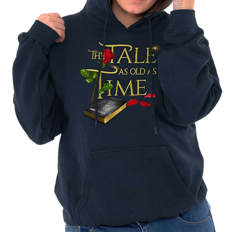 Tale Old as Time Hoodie Hoodie with Double Zipper Versatile Adjustable