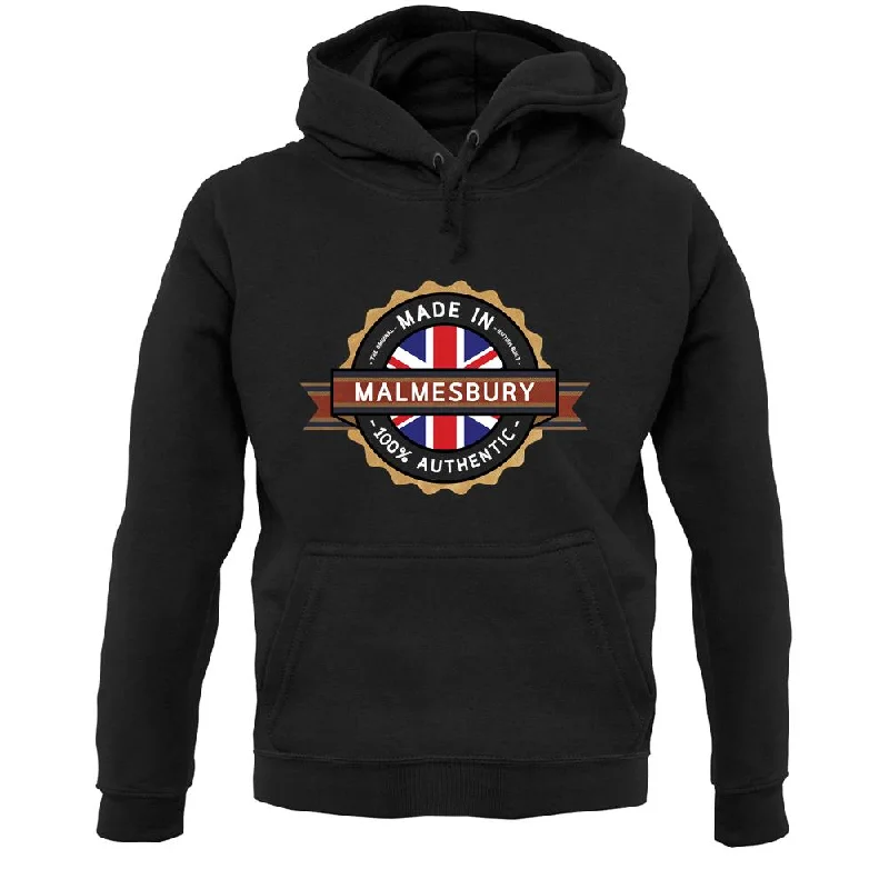 Made In Malmesbury 100% Authentic Unisex Hoodie Hoodie with Logo Branding Identity