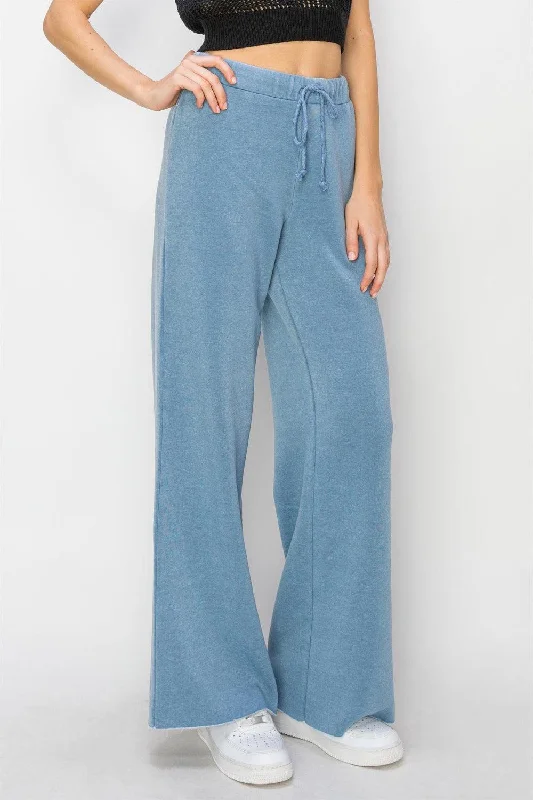 HYFVE Drawstring Wide Leg Pants Casual Lounge Pants