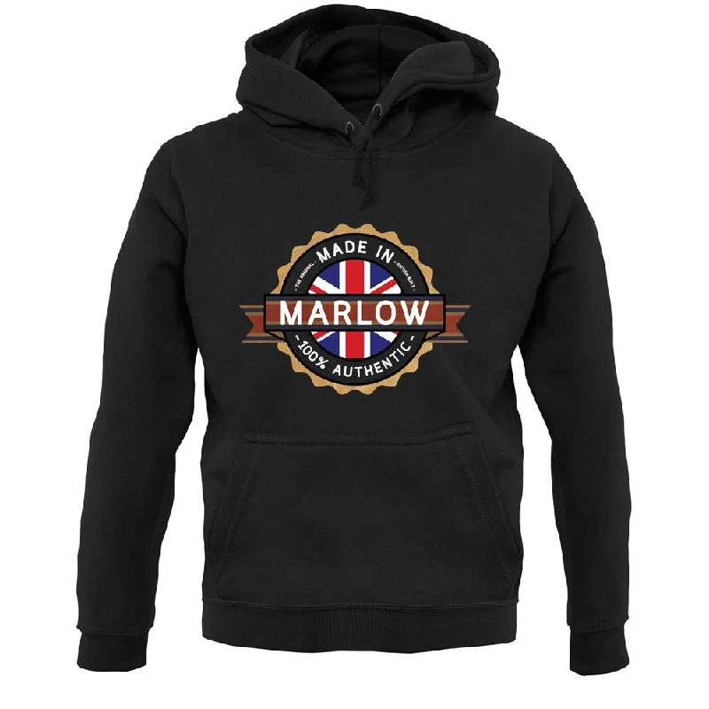 Made In Marlow 100% Authentic Unisex Hoodie Hoodie with Front Slit Layering Stylish