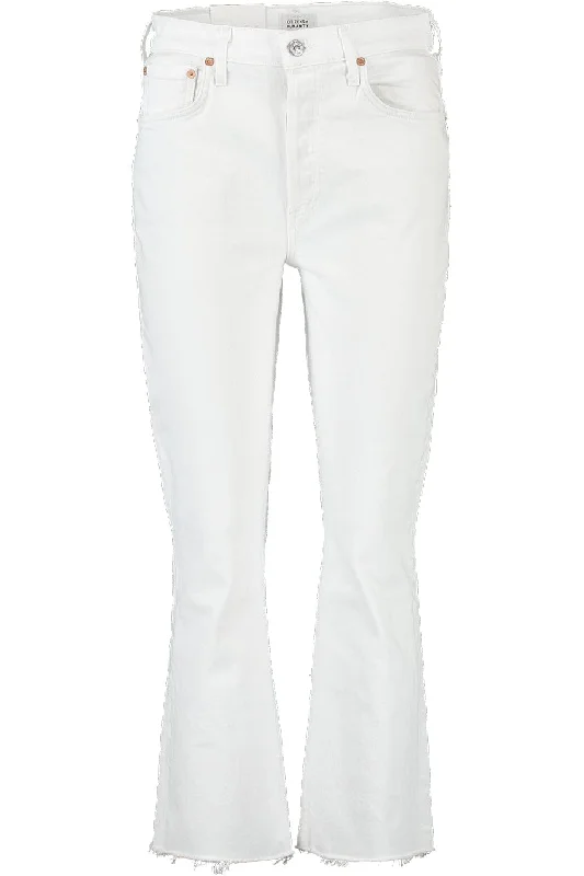 Isloa Cropped Boot Pant - Plaster Stylish Harem Pants