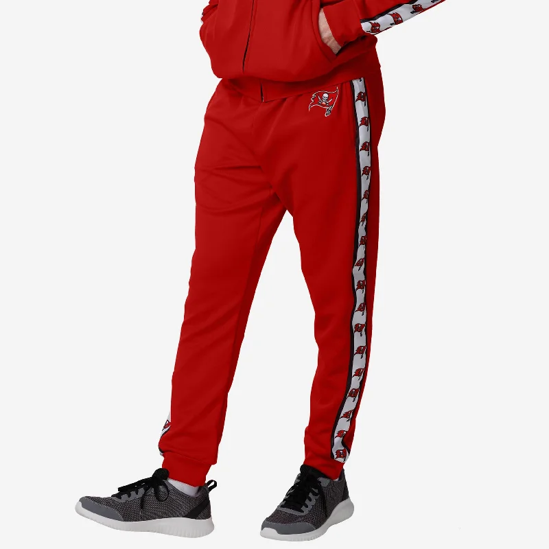 Tampa Bay Buccaneers Stripe Logo Track Pants Classic Stretch Pants