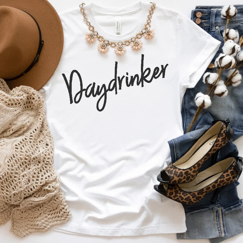 Daydrinker | Funny Drinking Shirts Hooded Caped Shawl Collar