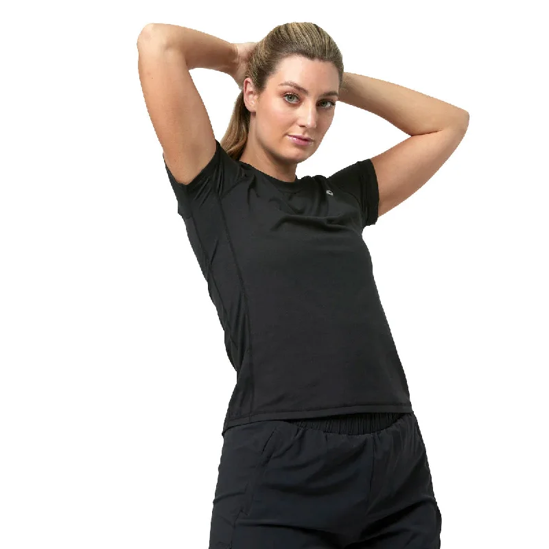 Gym+Coffee Relentless Tee - Womens - Black Chenille Blend Fleece Blend Nylon Blend