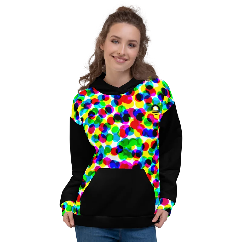 Women's Hooded Sweatshirt - CMYK Cozy Warm Stylish