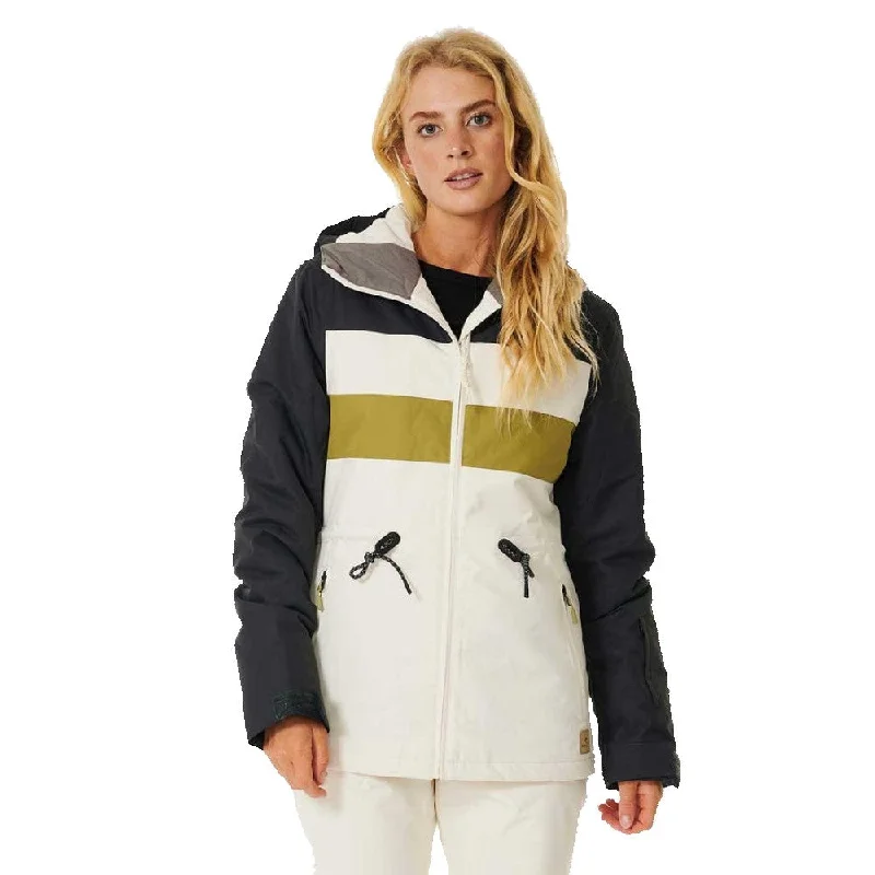 Rider Betty Ski Jacket - Womens Hoodie Zip-Up Jacket Button-Up Jacket