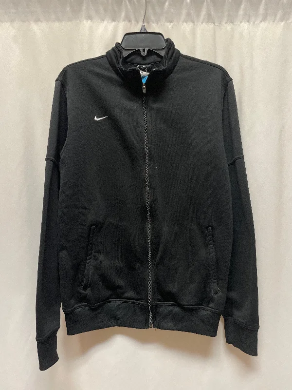 Athletic Jacket By Nike In Black, Size: M Jersey Jacket Tulle Jacket Batik Jacket