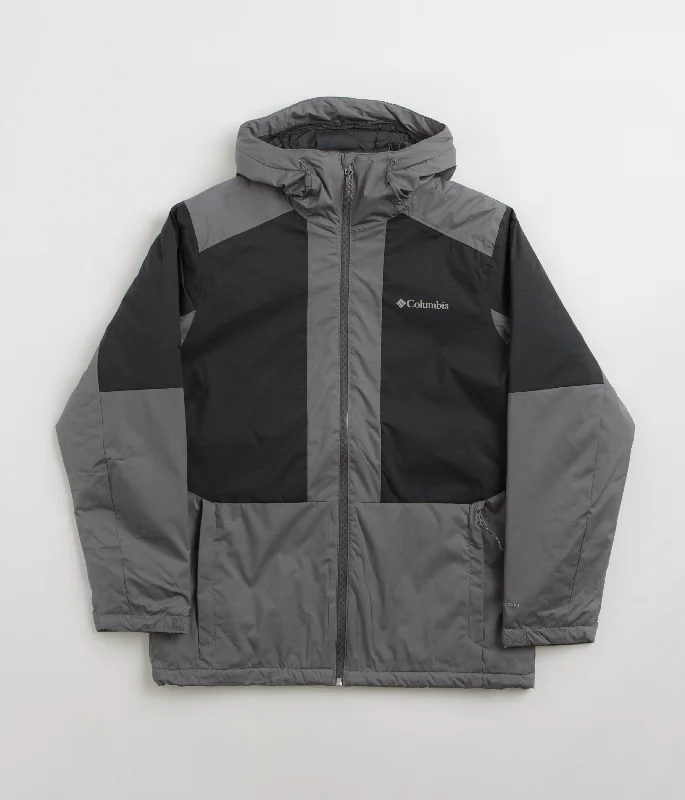 Columbia Point Park II Insulated Jacket - City Grey / Black Jacket Blazer Coat