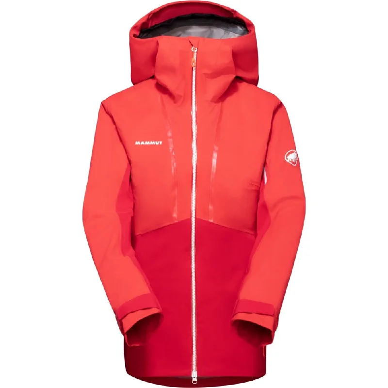 Haldigrat Ski Jacket - Womens A-Line Jacket Boat Neck Shawl Collar