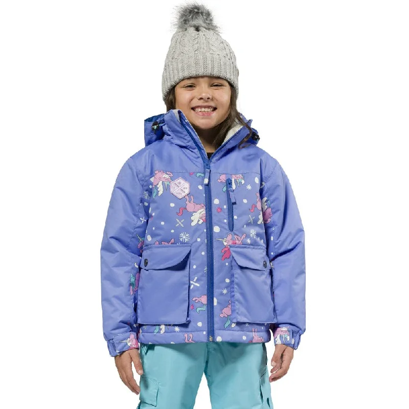 Kamikaze Ski Jacket - Kids Appliqued Jacket Beaded Jacket Sequined Jacket