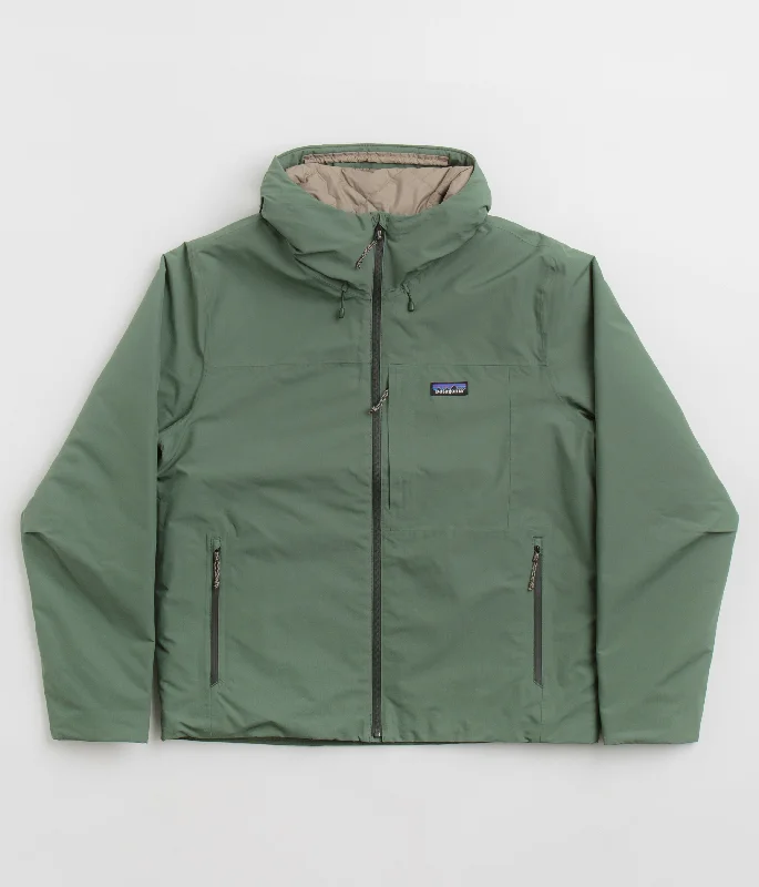 Patagonia Windshadow Jacket - Terrain Green Collared Jacket Crew Neck Jacket Turtle Neck Jacket