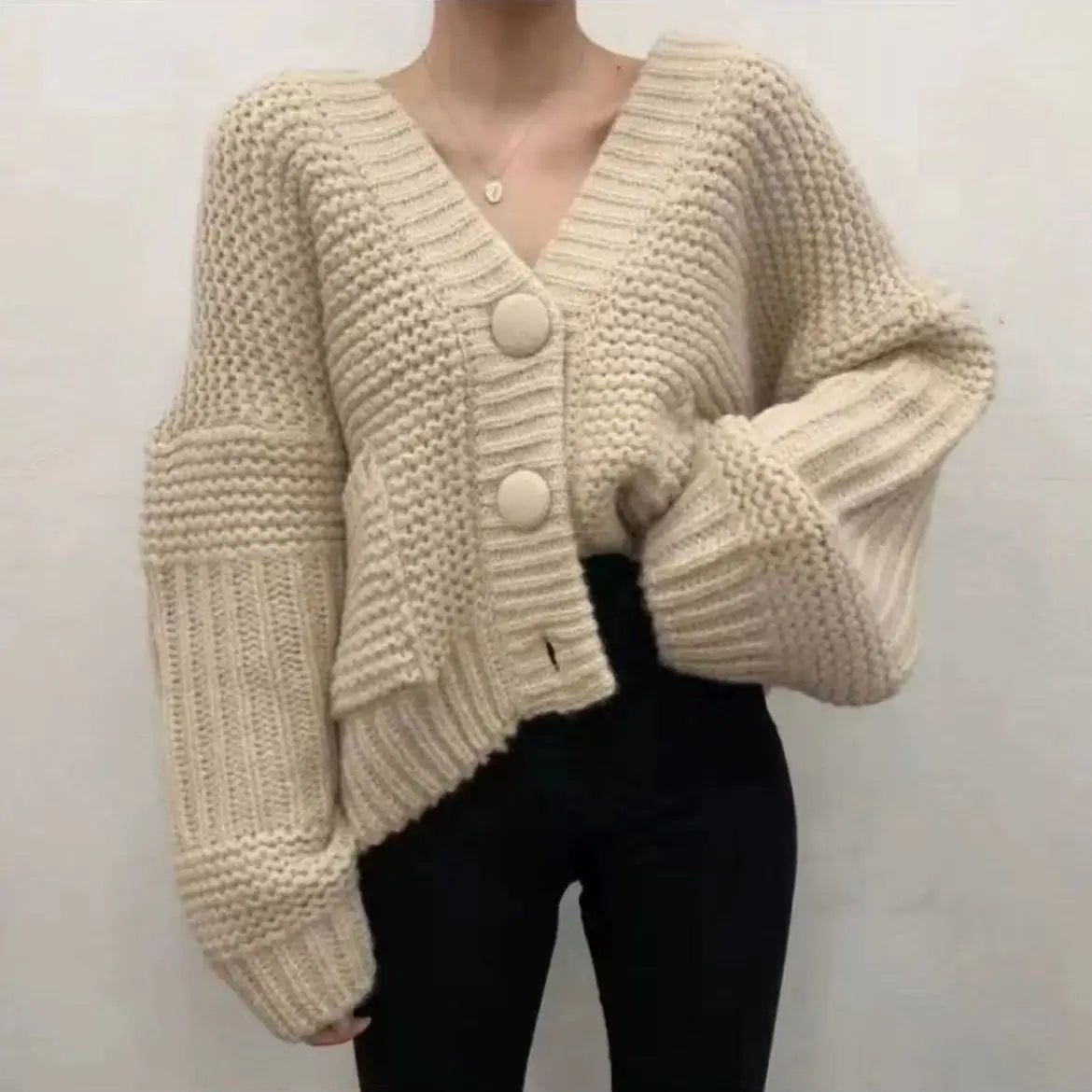 Khaki sweater