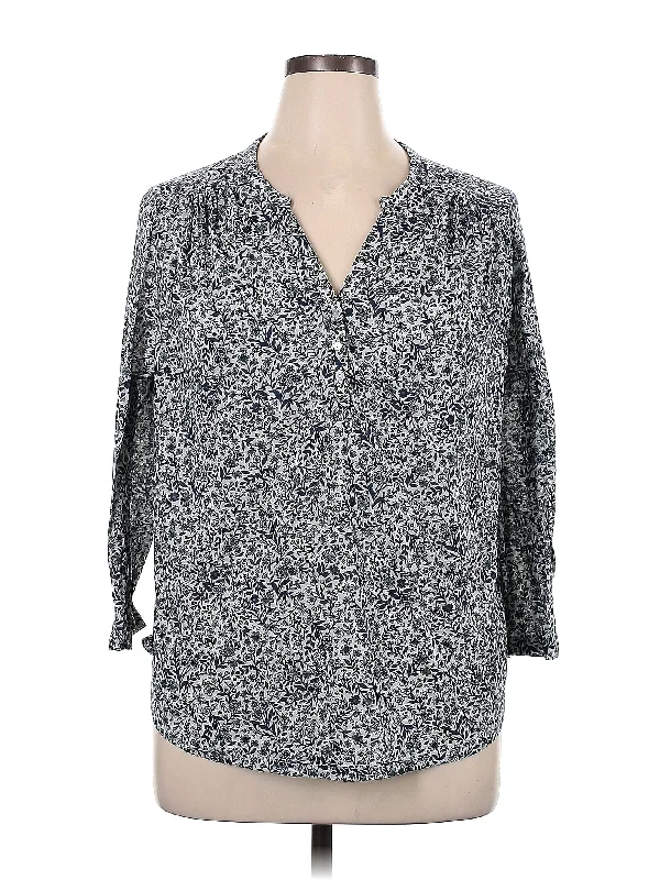 3/4 Sleeve Blouse Office-Ready Blouse