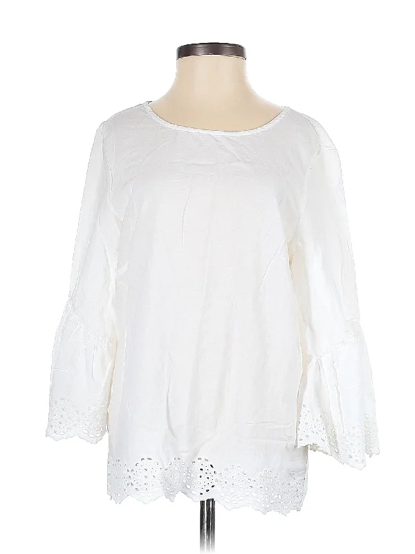 3/4 Sleeve Blouse Vintage Lace Blouse