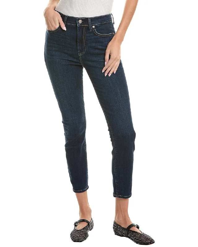 7 For All Mankind Gwenevere Ca5 High Rise Ankle Jean Stylish High-Waist Skinny Denim