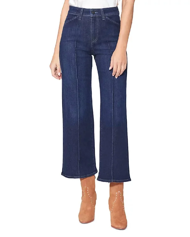 Anessa Trouser Pockets Pintuck Jean In Arcelia Comfortable Drawstring Waist Jeans