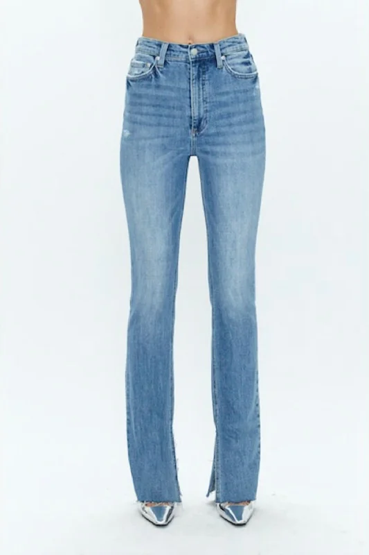 Colleen High Rise Slim Boot Jean In Gramercy Fashionable Cropped Denim Jeans