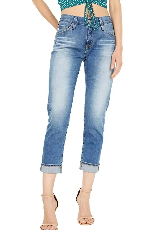 Ex-Boyfriend Slouchy Slim Leg Jean In 18 Years Discovery Fashionable Relaxed Fit Denim