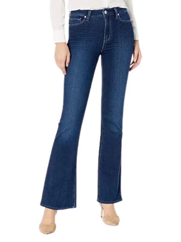 High Rise Laurel Canyon Jeans In Bon Voyage Trendy Skinny High-Waist Jeans