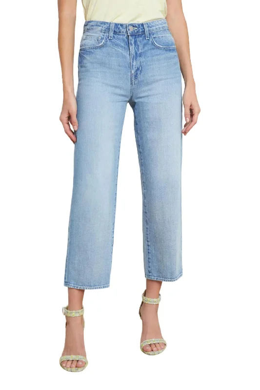 June Cropped Stovepipe Jeans In Palisade Elegant Skinny Leg Jeans