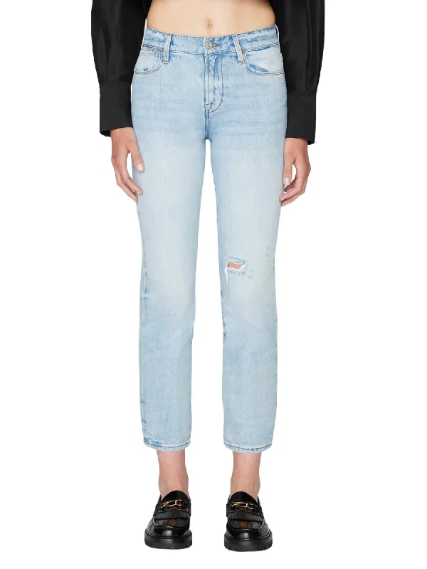 Le High Straight Jeans In Winslow Chic Vintage-Inspired Denim Jeans