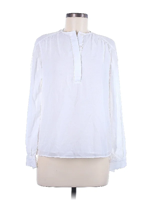 Long Sleeve Blouse Elegant Office Blouse