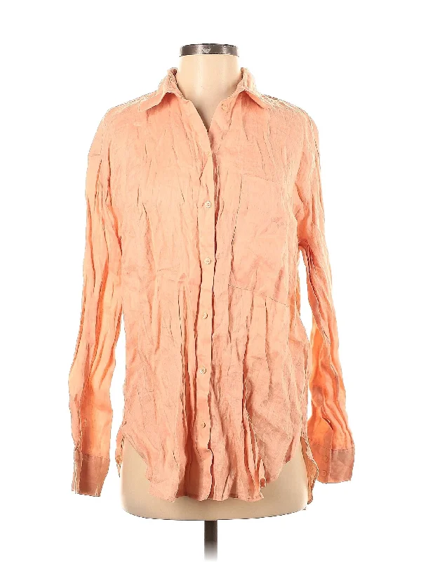 Long Sleeve Blouse Soft Modal Blouse