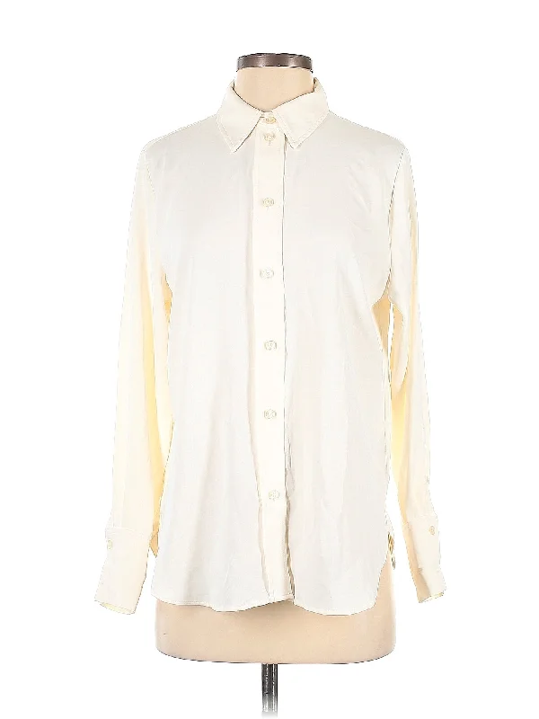 Long Sleeve Blouse Feminine Ruffle Blouse