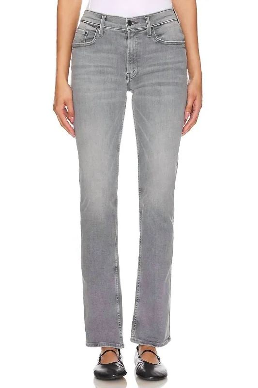 Mid Rise Rider Skimp Jean In Barely There Comfortable Ankle Jeans