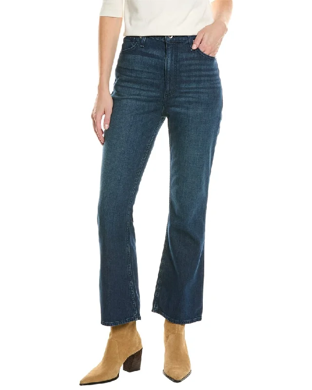 rag & bone Casey High-Rise Chateau Ankle Flare Jean Comfortable Straight-Legged Denim