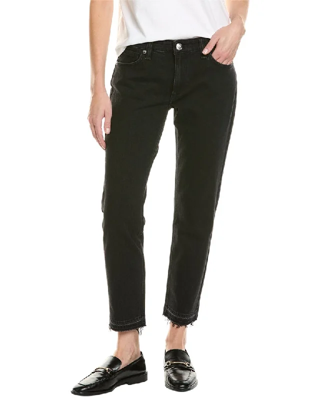 rag & bone Dre Daria Low-Rise Slim Boyfriend Jean Casual High-Waisted Bootcut Jeans