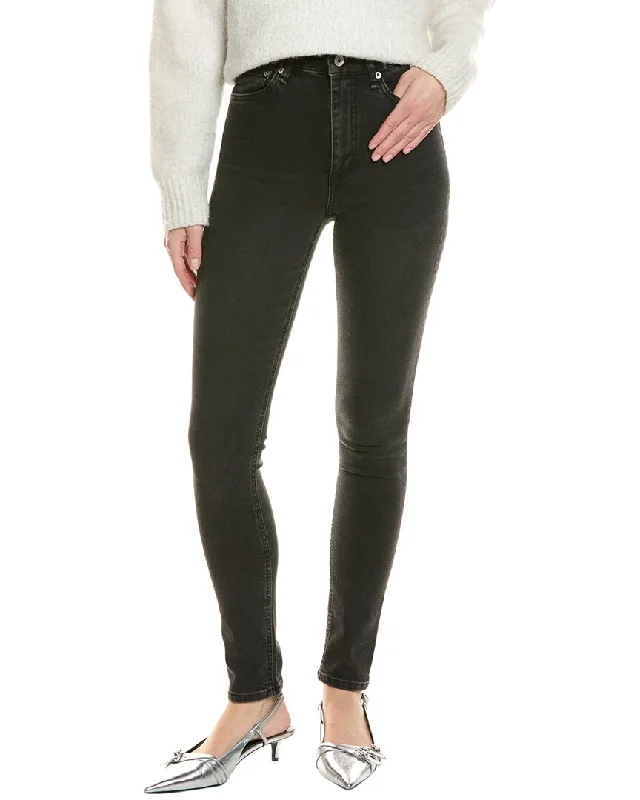 rag & bone Nina Highland High-Rise Skinny Jean Trendy Colored Denim Jeans