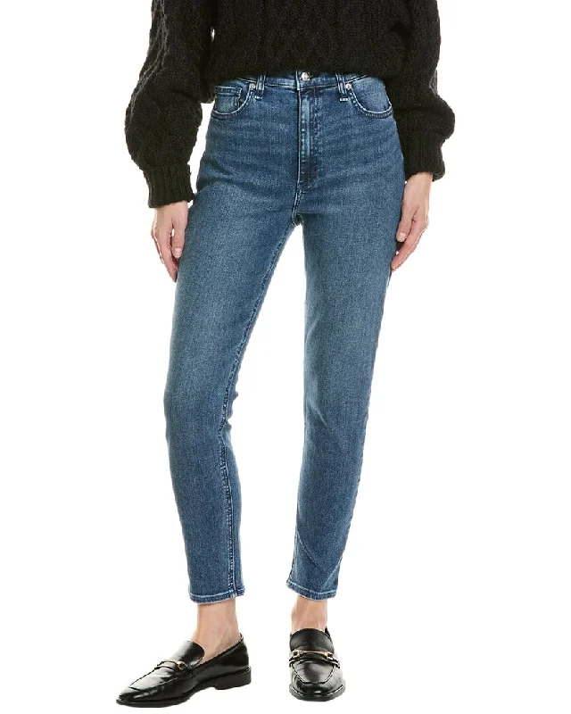 rag & bone Nina Rebecca High-Rise Ankle Skinny Jean Comfortable Drawstring Waist Jeans