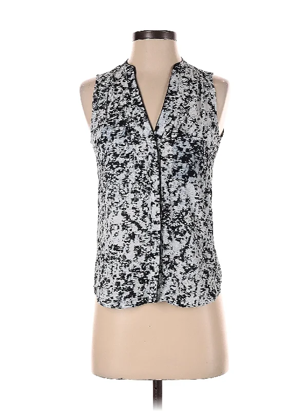 Sleeveless Blouse Cotton Casual Blouse