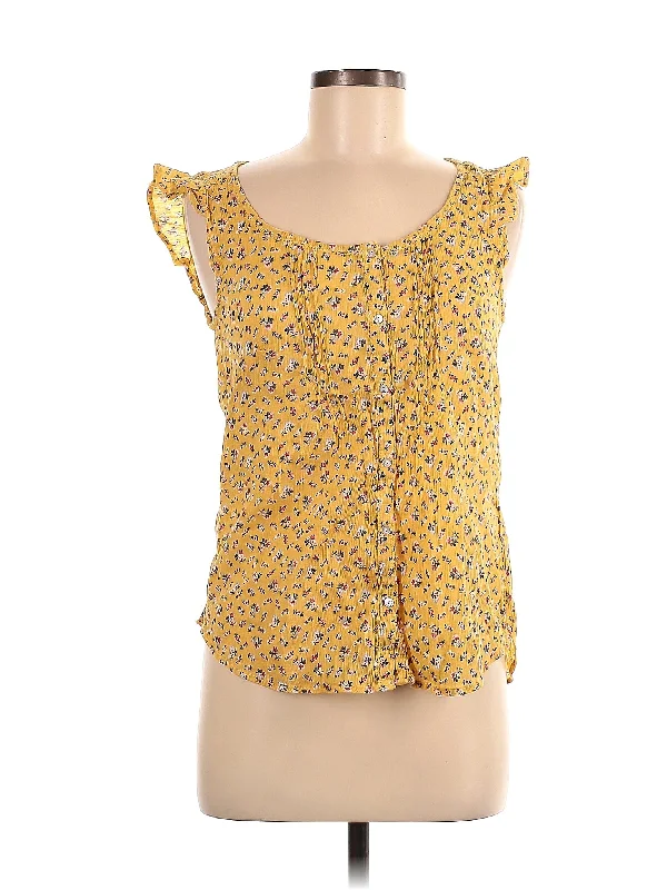 Sleeveless Blouse Delicate Bow Blouse