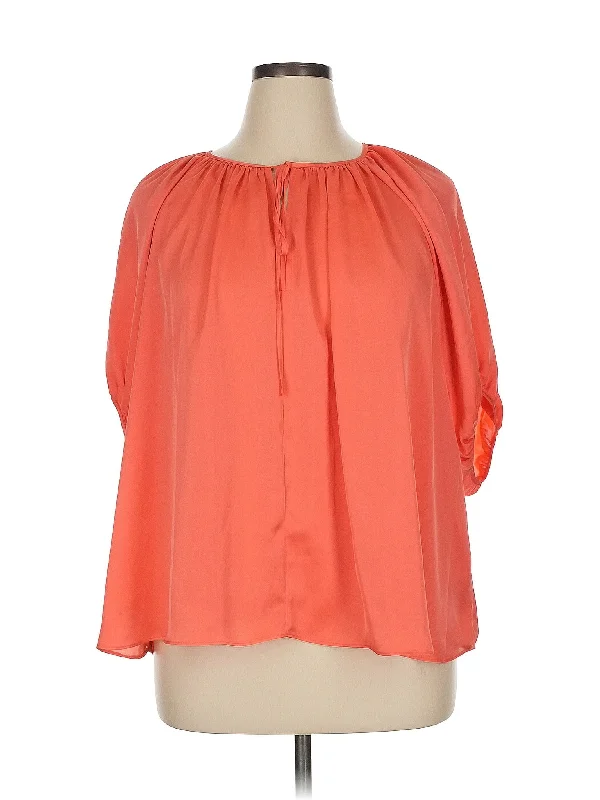 3/4 Sleeve Blouse Elegant Peplum Blouse