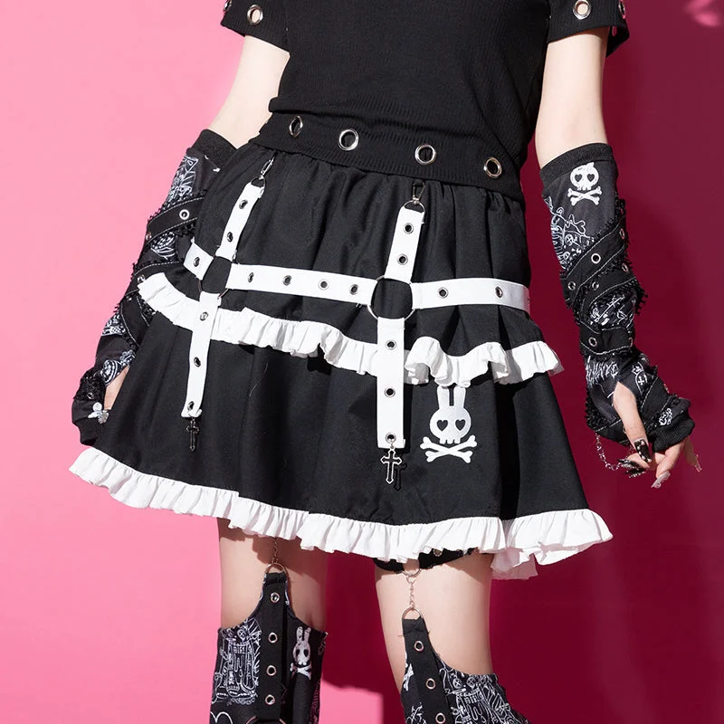 ACDC RAG “Punky Bunny” skirt cashmere skirt rich