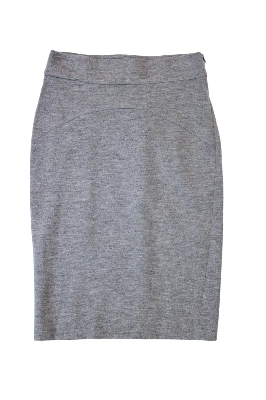 Diane von Furstenberg - Wool Pencil Skirt midi skirt versatile