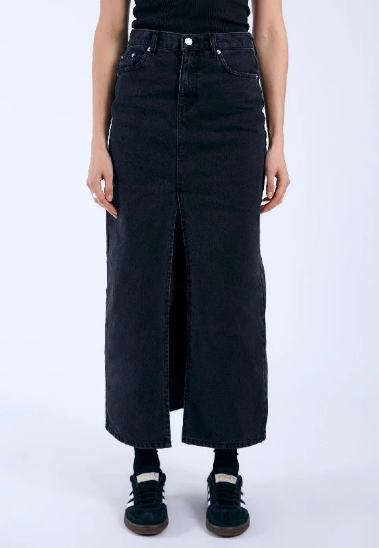 Dr. Denim - Myra Skirt Black Used - Skirt cotton skirt soft