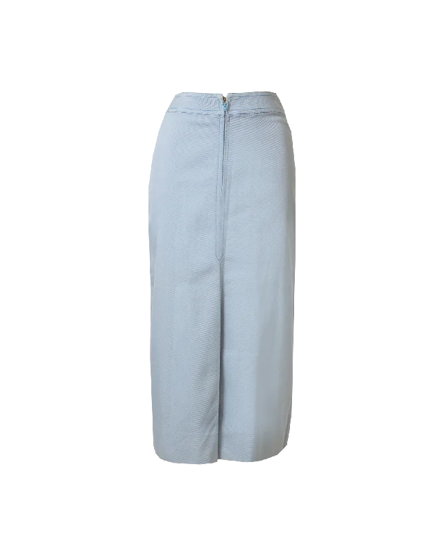 Vintage Céline Skirt cashmere skirt rich